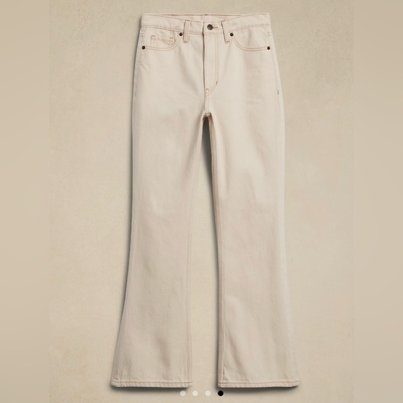 White Off White Flare / Bootcut Jeans Size 26 / 2 NWT - Picture 4 of 4